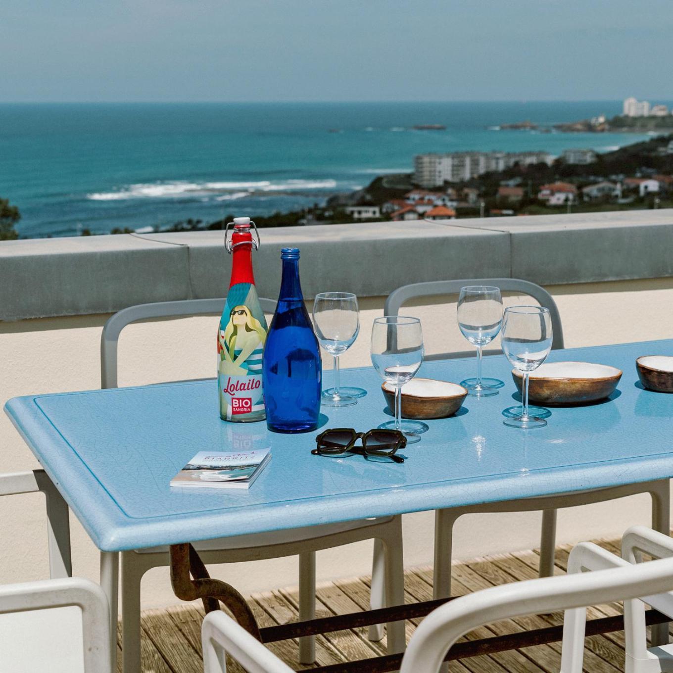 Appartement Piscine Terrasse 1 Min Plage Et Golf Bidart Bagian luar foto